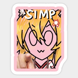 Senko Simp Sticker